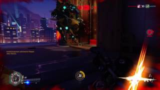 Overwatch Things - Sending Reinhardt flying
