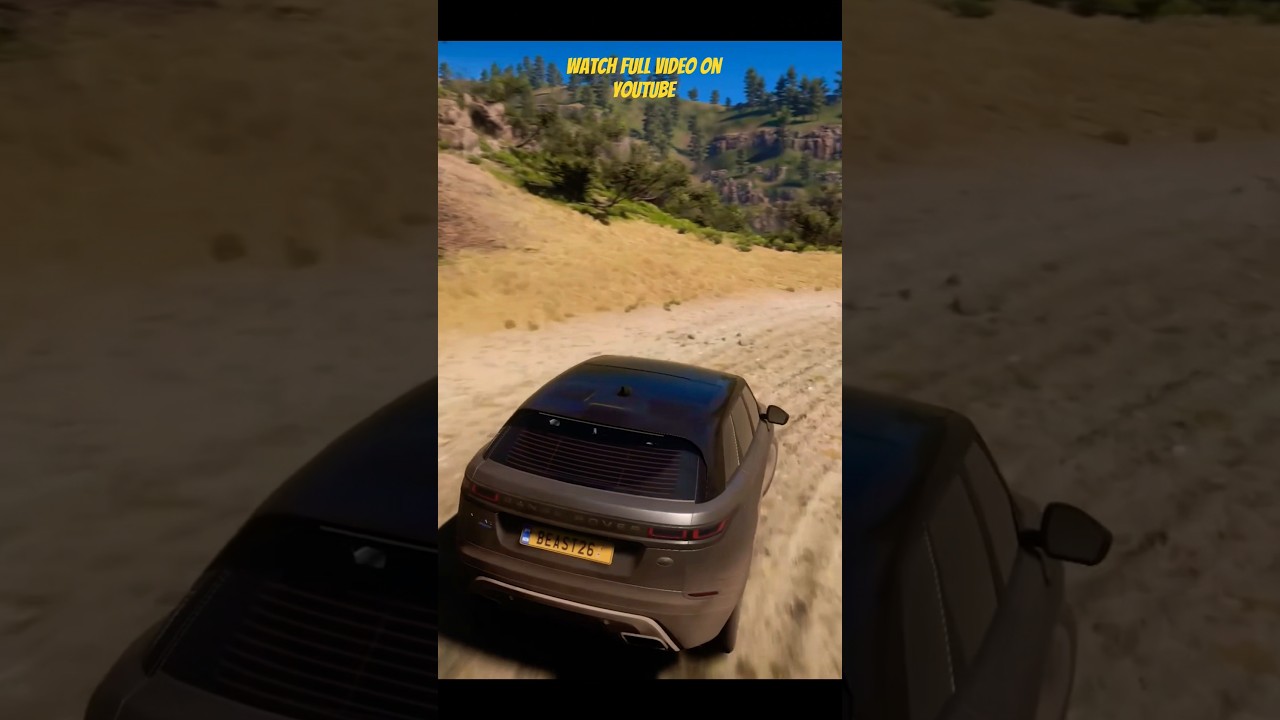 POV Range Rover 🔥| Forza Horizon 5 Pure Engine Sound| #shorts #viral #yt #gaming #custom #sound