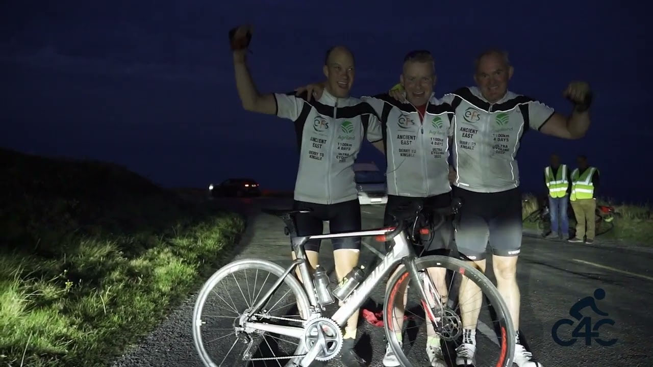 Ultra-cyclists for charity cross the finish line