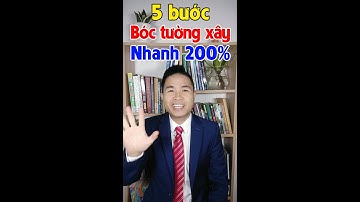 🔴5 bước bóc khối lượng tường xây siêu nhanh mà chuyên gia không muốn bạn biết