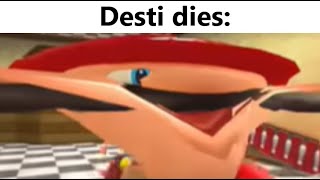 SMG4 community when Desti dies: