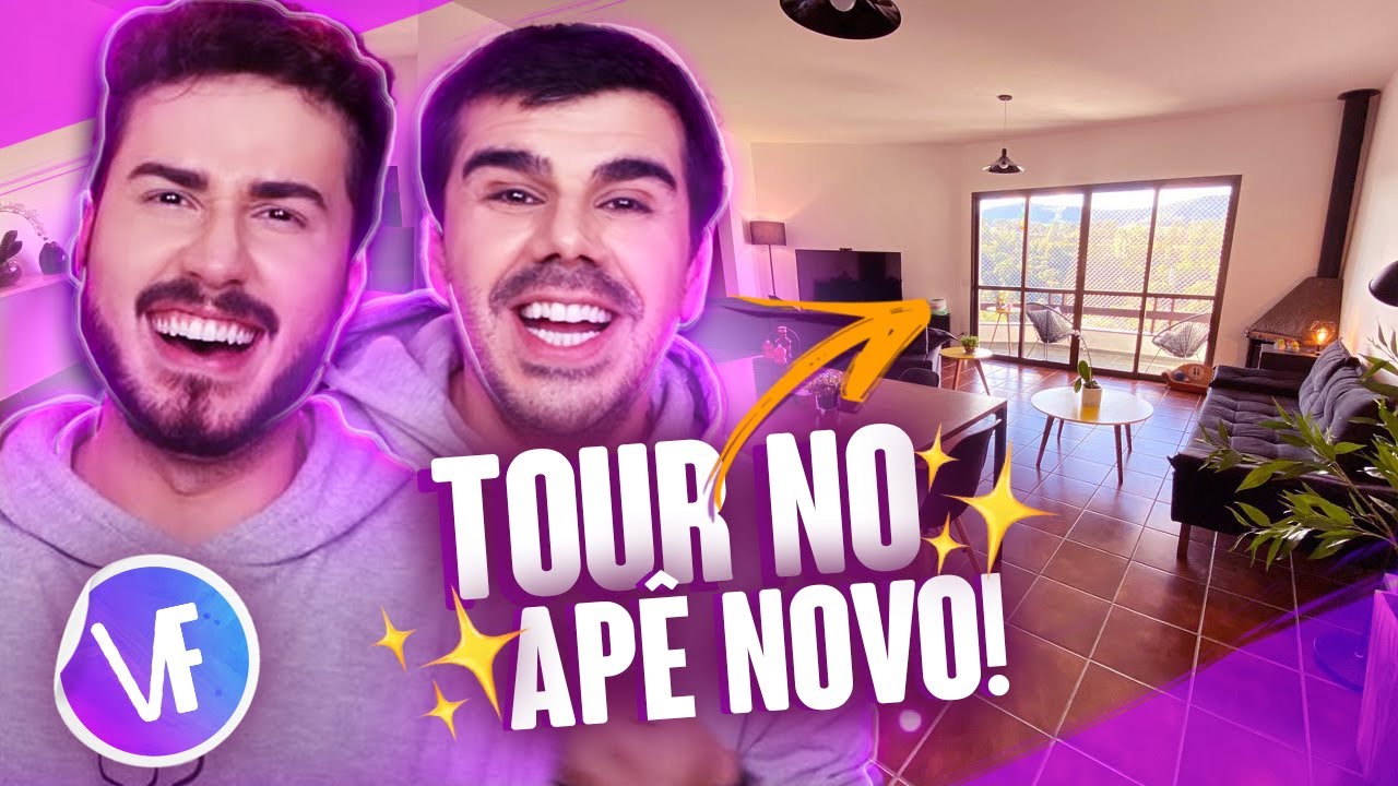 TOUR PELO APARTAMENTO QUE COMPRAMOS! | Virou Festa