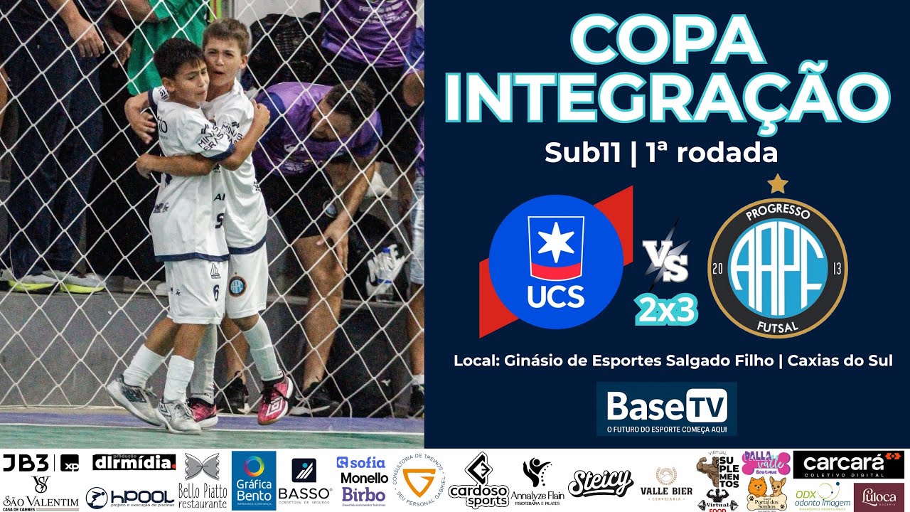 AAPF 3 x 2 UCS | Sub11 | Liga Integração 2025 - 1ª rodada | 27/04/25 - 09hs