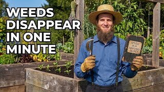 AMISH Weeding Secret — Weeds Vanished Almost Overnight Within 12 Hours