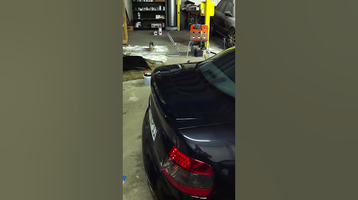 Audi RS4 Limo Spoiler