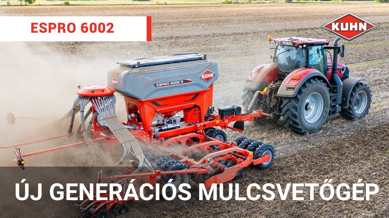 KUHN ESPRO 6002 mulcsvetőgép |Hasznos információk Krupp Orsival
