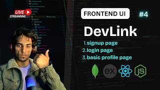 MERN : Debug & build auth frontend | DevLink MERN Project Day 4