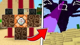 SUMMONING THE WITHER STORM IN MINECRAFT!?