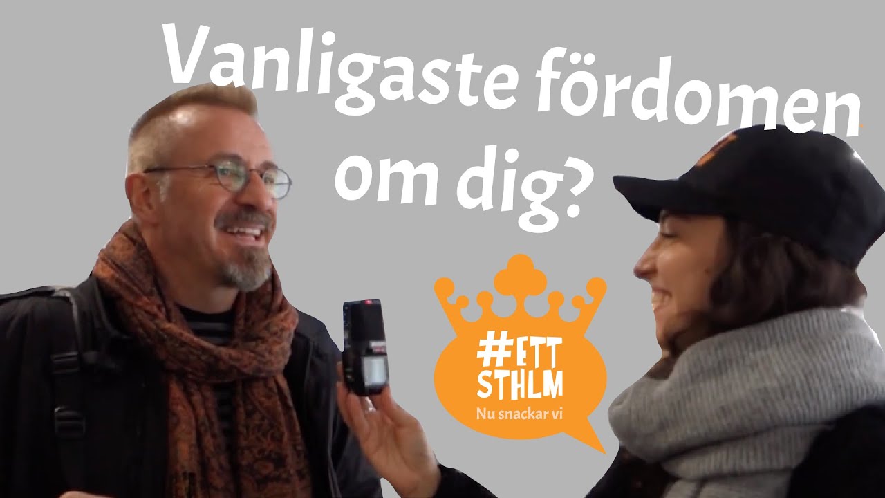 Vad är den vanligaste fördomen om dig? - På Stan (#EttSthlm)