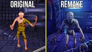 System Shock – Remake Vs Original Graphics Comparison (This is the Future)