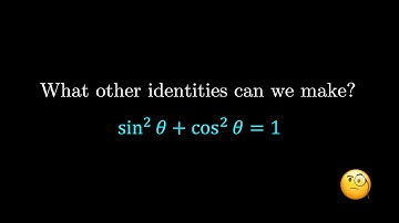 How to Derive the Cotangent and Secant Identities from the Pythagorean Identity
