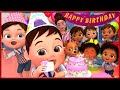 Feliz aniversário | Rimas infantis e canções infantis | Banana Cartoon Português