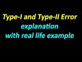 Type One and Type Two Error | Urdu/Hindi | Statistics Uop.