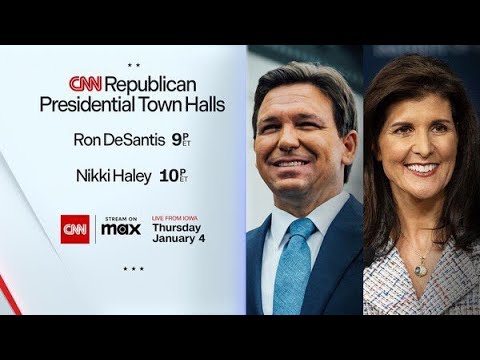 Ron DeSantis & Nikki Haley CNN Town Hall Live Coverage & Analysis - YouTube