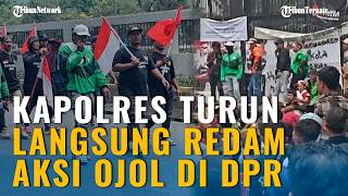🔴 Aksi Demo Ojol di DPR Sempat Tegang, Kapolres Jakpus Buka Suara Buntut Blokade Logistik