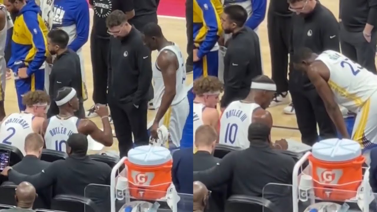 Butler Timeout Jimmy Butler took over Steve Kerr’s job during the timeout 😂 - YouTube