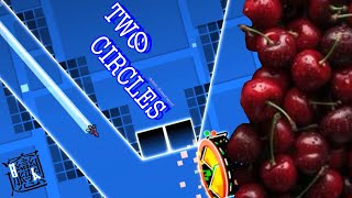 “””wave carried level””” - two circles (botted showcase) [finished level] - 86 bottles