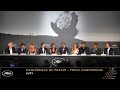 Palmarés : Jury - Conférence de presse - VF - Cannes 2023