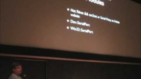 "Arduino && Perl", Zachary Zebrowski, YAPC::NA 2009