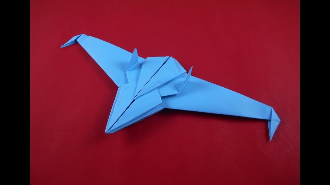  Cara  Membuat  Mainan  Anak  Origami Pesawat Jet Dalam Film 