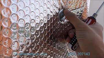 thi công chống nóng bên hông nhà Túi khí cách nhiệt Quận 9, Thủ Đức HCM