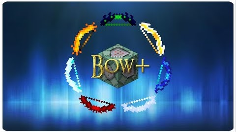 Bow+ in Vanilla Minecraft | ONLY ONE COMMAND BLOCKS (1.9/1.10)