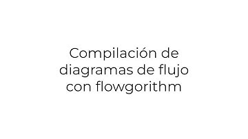 Compilación de diagramas de flujo con flowgorithm