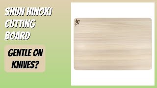 REVIEW (2026): Shun Hinoki Cutting Board. Features.
