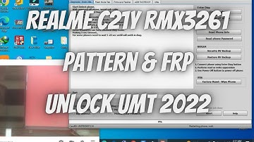Realme C21y Rmx3261 Rmx3263 Pattern & Frp Unlock Umt | All Realme & Oppo Frp Unlock Whitout Computer