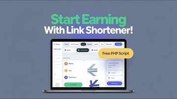 Make Paid URL Shortener Website in PHP | Free Script Download & Start Earning 💰🔥