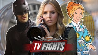 Landis TV Stand w/ 25″ Curved Infrared Qtz. Fireplace, Old World Brown Best TV Cast To Help You Pull Off a Heist? - TV FIGHTS!