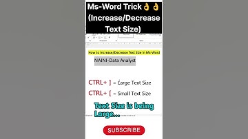Ms-Word Trick🔥#Increase/Decrease Text Size Ms-Word#msword#mswordforbeginners#mswordtutorial#msword