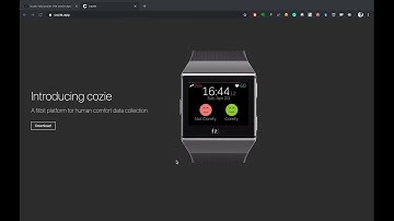 cozie fitbit dev tutorial #2 - clock face