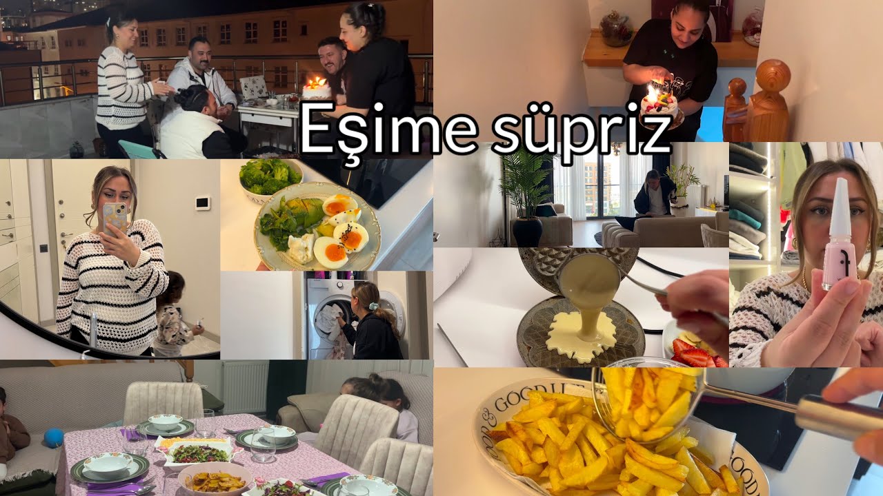 GÜNLÜK EV İŞLERİ|BU SEFER YEMEDİM|PAZAR TADINDA KAHVALTI|OJE NUMARASI|GÖRÜMCEME GİTTİK|EŞİME SÜPRİZ