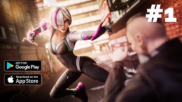 Spider Girl  Walkthrough Gameplay Part-1 (IOS, Android)