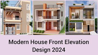 Top 25 Modern House Elevation Design 2024 || Best House Front Elevation Design