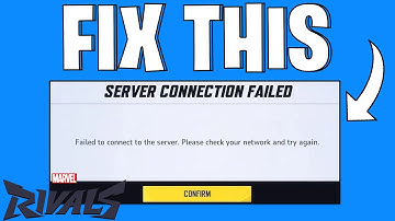 How To Easily Fix Server Connection Failed Error In Marvel Rivals | Quick Guide