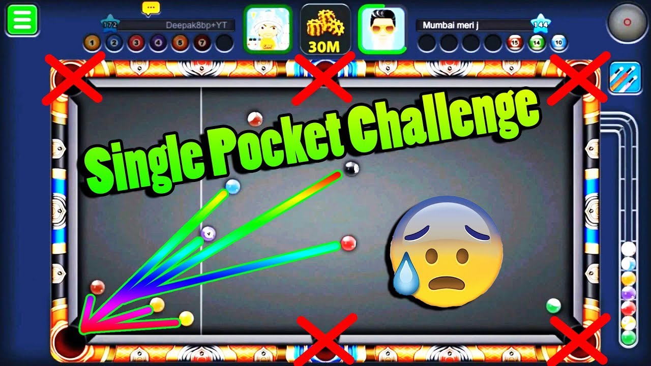 banks near me Holy Cow -Pot All Balls In Single Pocket Challenge- Five Pockets Are Blocked Out Of Six What To Do ?