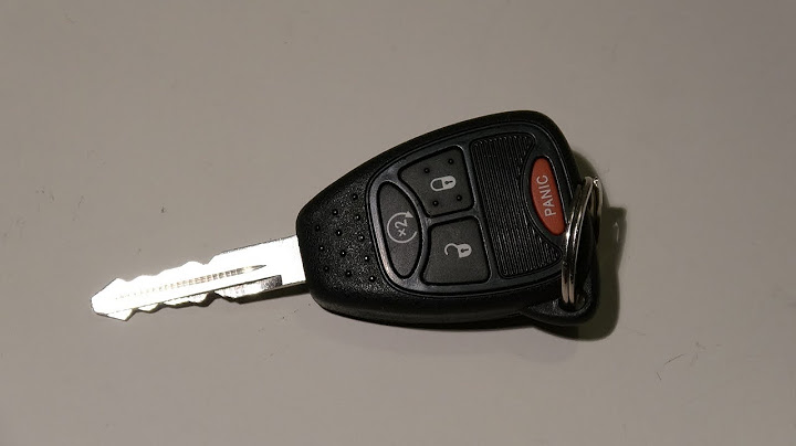 How to replace key fob battery jeep