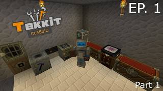 Tekkit Classic Episode 1 Part 1