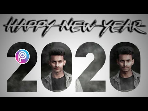 Picsart Happy New Year Special 2020 Photo Editing || 2020 Text Inside Photo Editing Picsart