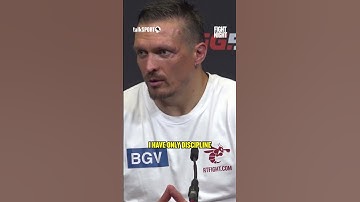 Thumbnail of "I don't have motivation!" Oleksandr Usyk gives inspirational speech on his undisputed success