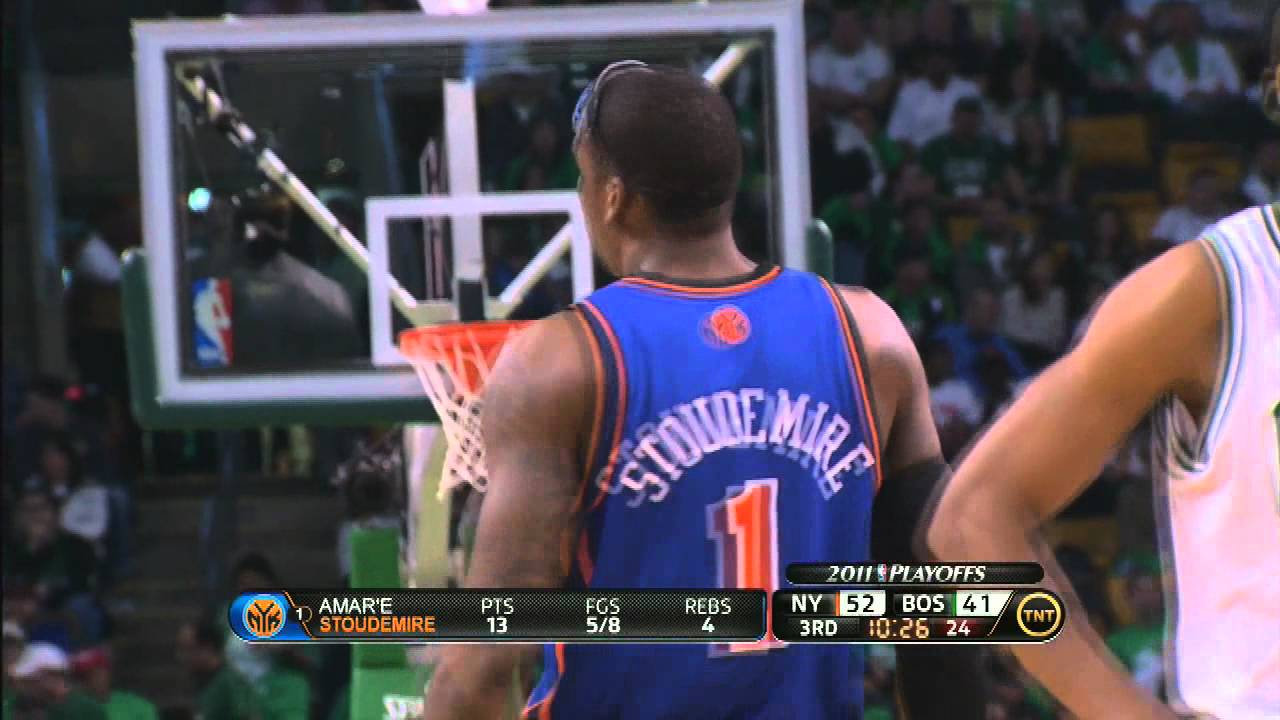Amare Stoudemire Highlights 28 points Knicks vs Celtics Game 1 HD