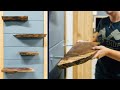 Live Edge Floating Shelves | How To Build