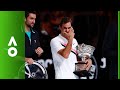 Roger Federer Men's Singles ceremony | Australian Open 2018