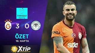 Merkur-Sports | Galatasaray (3-0) T. Konyaspor - Highlights/Özet | Trendyol Süper Lig - 2023/24