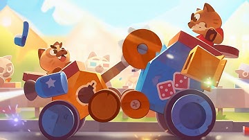 CATS: CRASH ARENA TURBO STARS ✔ BUILD & BATTLE ROBOTS - CATS VS BATTLE BOTS