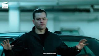 The Bourne Ultimatum: A thrilling car chase HD CLIP