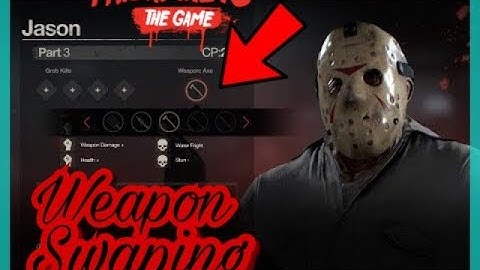 Weapon Swapping Breakdown|How Weapon Swapping Works?|Friday The 13th The Game