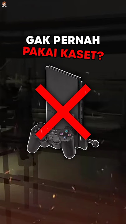 Konsol PS2 Sebenernya Gak Pernah Menggunakan Kaset?